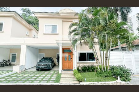 Fachada de casa de condomínio à venda com 4 quartos, 393m² em Vila Nova Caledonia, São Paulo