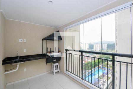 Varanda da Sala de apartamento para alugar com 2 quartos, 80m² em Jardim Flor da Montanha, Guarulhos