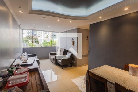 Sala de apartamento à venda com 3 quartos, 79m² em União, Belo Horizonte