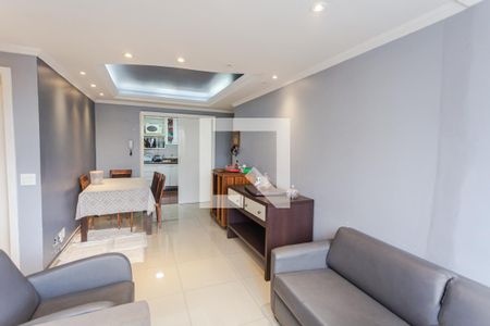 Sala de apartamento à venda com 3 quartos, 79m² em União, Belo Horizonte