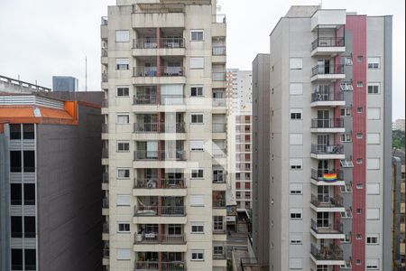 Vista da Sala de apartamento à venda com 1 quarto, 61m² em Consolação, São Paulo