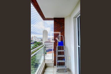 Varanda da Sala de apartamento para alugar com 2 quartos, 55m² em Vila Regente Feijó, São Paulo