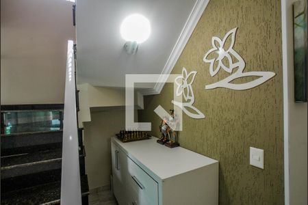 Detalhe Sala de casa à venda com 3 quartos, 236m² em Parque Novo Oratório, Santo André