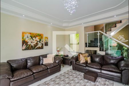 Sala de casa à venda com 3 quartos, 236m² em Parque Novo Oratório, Santo André