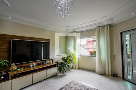 Sala de casa à venda com 3 quartos, 236m² em Parque Novo Oratório, Santo André