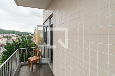 Varanda da Sala de apartamento à venda com 3 quartos, 120m² em Vicente de Carvalho, Rio de Janeiro