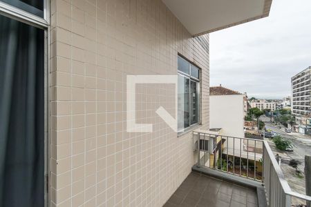 Varanda da Sala de apartamento à venda com 3 quartos, 120m² em Vicente de Carvalho, Rio de Janeiro