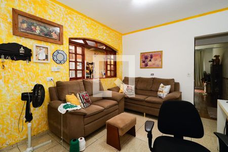 Sala de casa para alugar com 2 quartos, 58m² em Jardim Bom Refugio, São Paulo