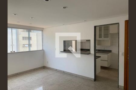 Sala/ cozinha de apartamento à venda com 2 quartos, 69m² em Funcionários, Belo Horizonte