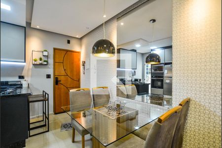 Sala de Jantar de apartamento à venda com 2 quartos, 69m² em Utinga, Santo André