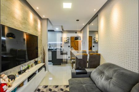 Sala de apartamento à venda com 2 quartos, 69m² em Utinga, Santo André