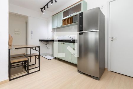 Cozinha de apartamento à venda com 2 quartos, 45m² em Santo Amaro, São Paulo