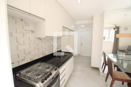 Sala / Cozinha / Área de Serviço de apartamento para alugar com 2 quartos, 42m² em Santana, São Paulo