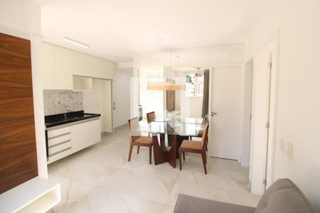 Sala / Cozinha / Área de Serviço de apartamento para alugar com 2 quartos, 42m² em Santana, São Paulo