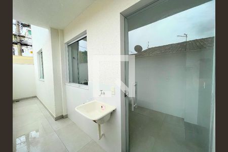 Área externa / Serviço de apartamento à venda com 2 quartos, 50m² em Indians, Belo Horizonte