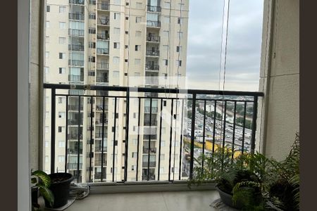 Varanda da Sala de apartamento à venda com 2 quartos, 55m² em Lapa, São Paulo