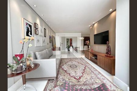 Sala de apartamento à venda com 3 quartos, 136m² em Coracao de Jesus, Belo Horizonte