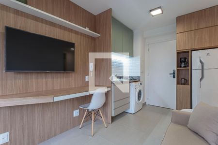 Sala de kitnet/studio para alugar com 1 quarto, 31m² em Moema, São Paulo