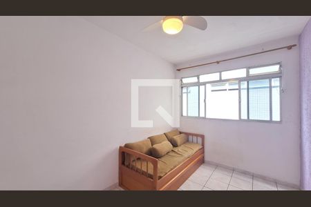 Sala de apartamento para alugar com 1 quarto, 50m² em Guilhermina, Praia Grande