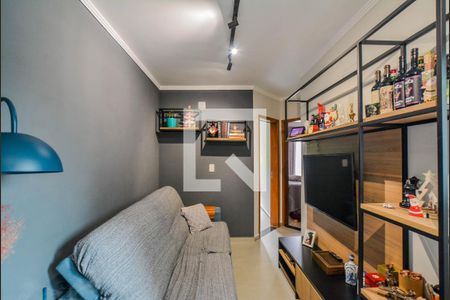 Sala de apartamento à venda com 2 quartos, 102m² em Campestre, Santo André