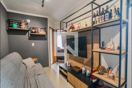 Sala de apartamento à venda com 2 quartos, 102m² em Campestre, Santo André