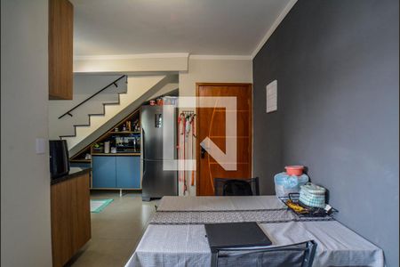 Sala de apartamento à venda com 2 quartos, 102m² em Campestre, Santo André