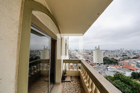 Varanda da Sala de apartamento à venda com 3 quartos, 100m² em Vila Celeste, São Paulo