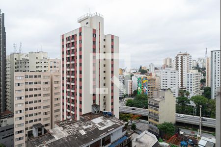 Vista da Varanda de kitnet/studio para alugar com 1 quarto, 25m² em Bela Vista, São Paulo