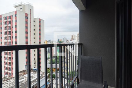 Varanda de kitnet/studio para alugar com 1 quarto, 25m² em Bela Vista, São Paulo