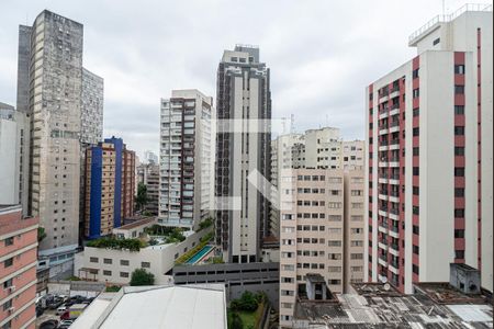 Vista da Varanda de kitnet/studio para alugar com 1 quarto, 25m² em Bela Vista, São Paulo