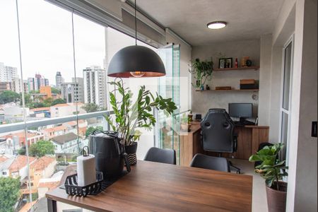 Varanda/cozinha de kitnet/studio para alugar com 1 quarto, 40m² em Vila Mariana, São Paulo