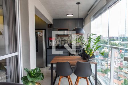 Varanda/cozinha de kitnet/studio para alugar com 1 quarto, 40m² em Vila Mariana, São Paulo