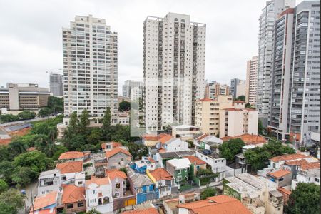 Vista da varanda de kitnet/studio para alugar com 1 quarto, 40m² em Vila Mariana, São Paulo