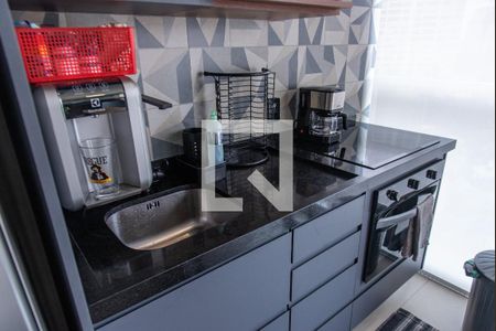 Varanda/cozinha de kitnet/studio para alugar com 1 quarto, 40m² em Vila Mariana, São Paulo