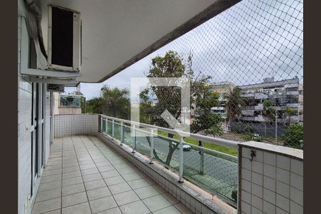 varanda de apartamento para alugar com 3 quartos, 120m² em Recreio dos Bandeirantes, Rio de Janeiro