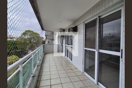 varanda de apartamento para alugar com 3 quartos, 120m² em Recreio dos Bandeirantes, Rio de Janeiro