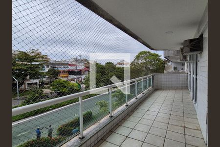 varanda de apartamento para alugar com 3 quartos, 120m² em Recreio dos Bandeirantes, Rio de Janeiro