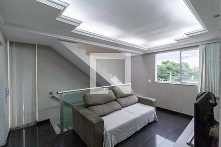 Sala  de apartamento à venda com 3 quartos, 166m² em Santa Branca, Belo Horizonte