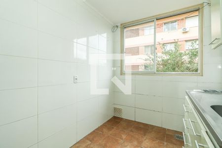 Cozinha de apartamento à venda com 1 quarto, 46m² em Parque Santa Fé, Porto Alegre