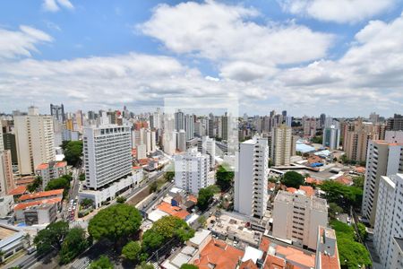 Sala - Vista de kitnet/studio para alugar com 1 quarto, 45m² em Centro, Campinas