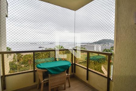 Varanda de apartamento à venda com 1 quarto, 80m² em Gragoatá, Niterói