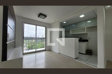 Sala de apartamento para alugar com 2 quartos, 50m² em Vila Metalúrgica, Santo André