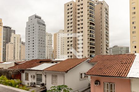 Sacada de apartamento à venda com 1 quarto, 40m² em Vila Nova Conceição, São Paulo