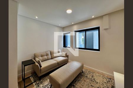 Sala de apartamento para alugar com 1 quarto, 62m² em Brooklin, São Paulo