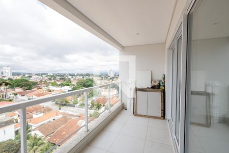 Varanda da Sala de apartamento para alugar com 2 quartos, 77m² em Jardim das Nações, Taubaté