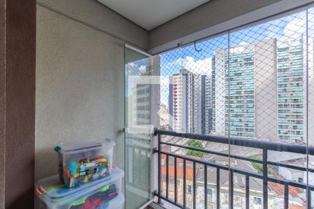 Varanda da Sala de apartamento à venda com 3 quartos, 71m² em Barra Funda, São Paulo