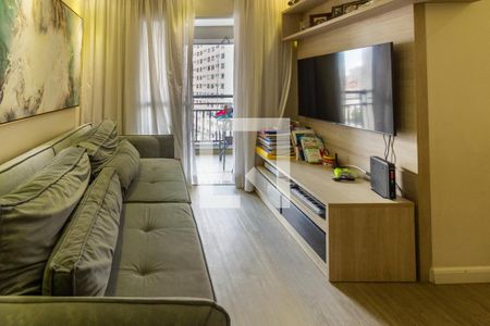 Sala de apartamento à venda com 3 quartos, 71m² em Barra Funda, São Paulo