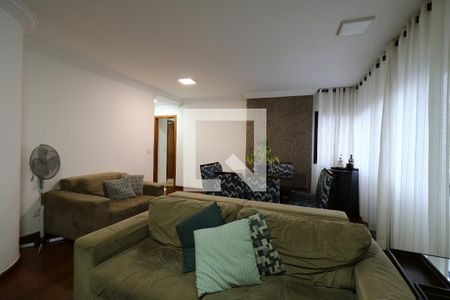 Sala de apartamento à venda com 4 quartos, 139m² em Jardim, Santo André