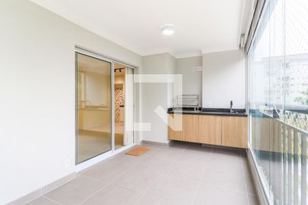 Varanda Gourmet de apartamento à venda com 3 quartos, 108m² em Santo Amaro, São Paulo