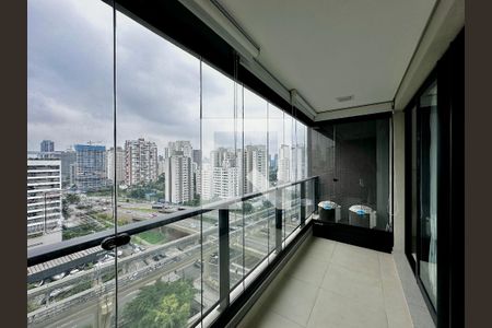 Sacada de apartamento para alugar com 1 quarto, 42m² em Campo Belo, São Paulo